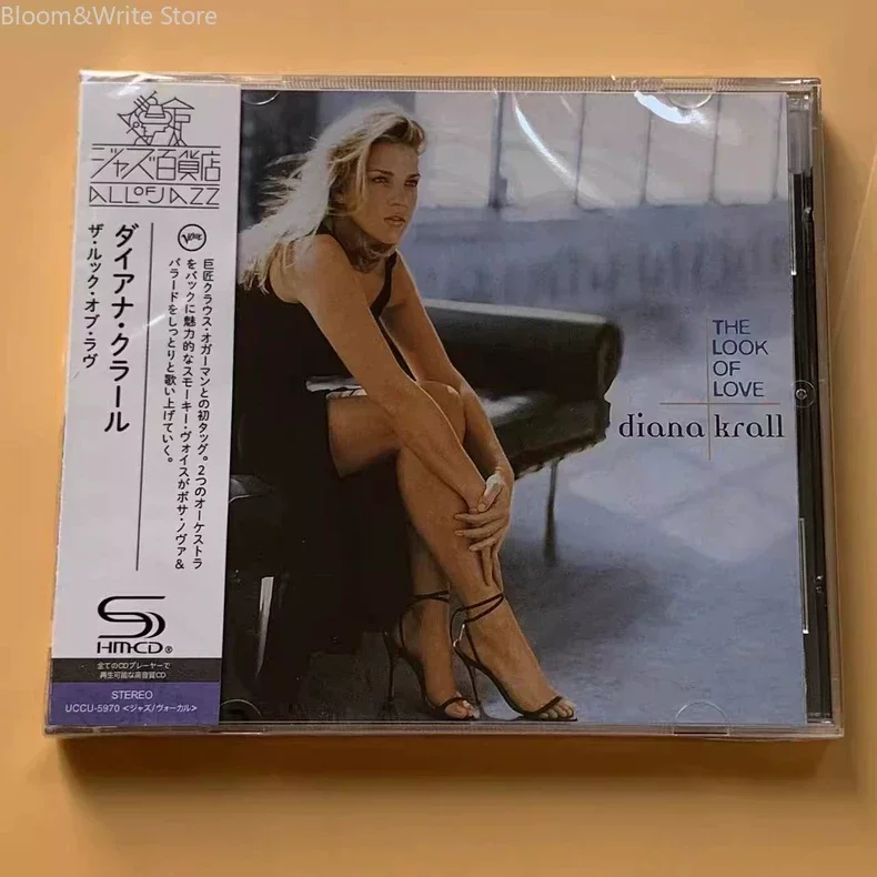 

Классические известные канадские джазовые певицы Диана Кролл: The Look of Love CD, музыкальная запись, Walkman, музыка для вечеринок, музыкальный подарочный набор