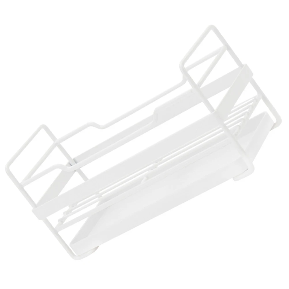 

Multi Purpose Sponge Drying Rack Kitchen Holder St Storage Shelf Iron Material Bathroom ganizer Sturdy Space Saver Countertop