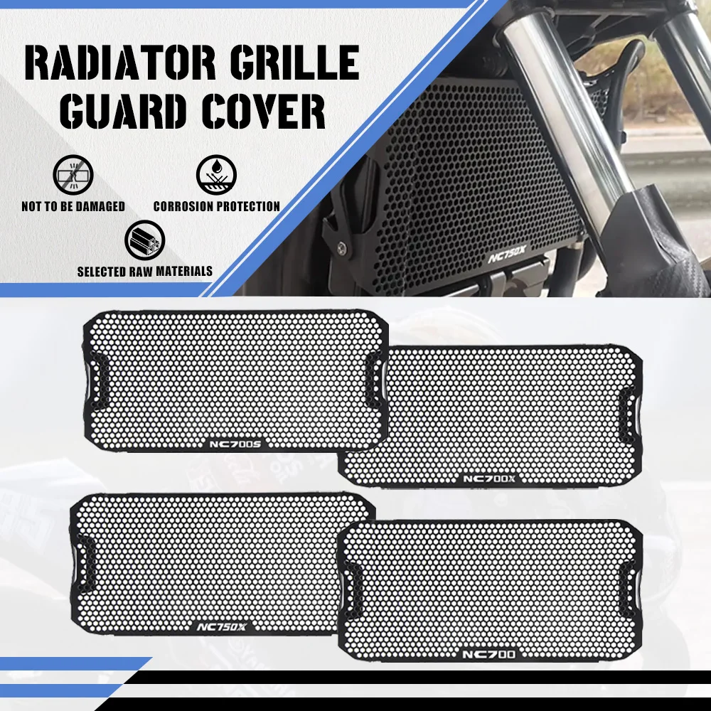 

2025 2026 For Honda NC750 NC750S NC750X NC 750S/X Integra 750 2013-2024 Motorcycle Radiator Guard Grille Guard Cover Protector