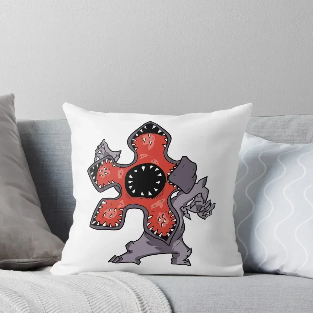 Small Demogorgon Throw Pillow Elastic Cover For Sofa Cushion Cover Luxury christmas pillow case pillow