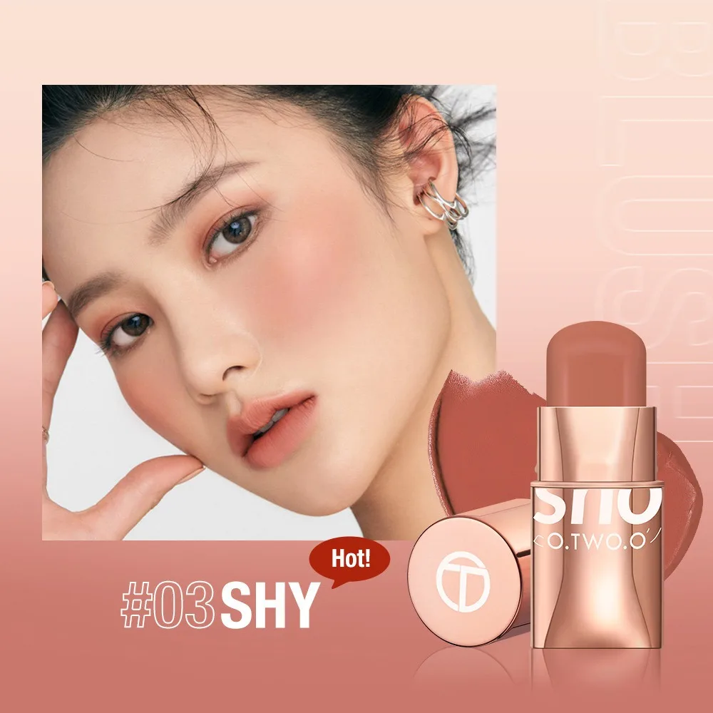 8 Color Choose 3-in-1 Makeup Stick Cosmetic Tools Universal Skin Type Eyes Shadow Stick Long Lasting Smooth Natural