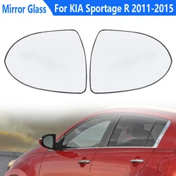 For KIA Sportage R 2011 2012 2013 2014 2015 Car Side Wing Rear view Mirror Glass Auto Replacement Heated