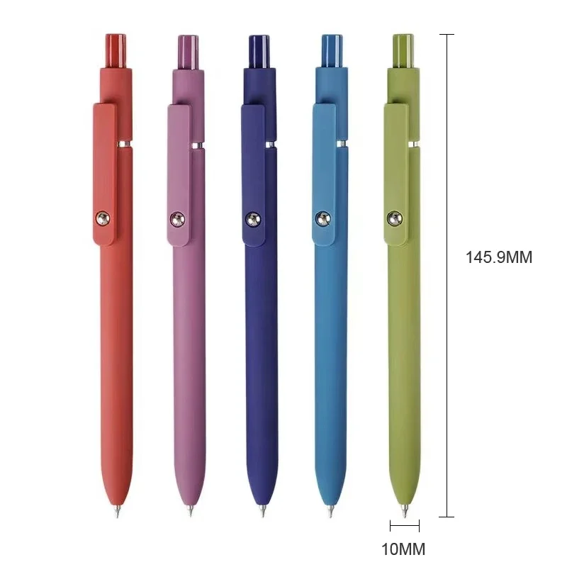 New Piloting Morandi Colour Gel Pens Soft Touch Quick Dry Smooth 0.5mm Gel Ink Pen For School Writing Stationery Supplies image 6