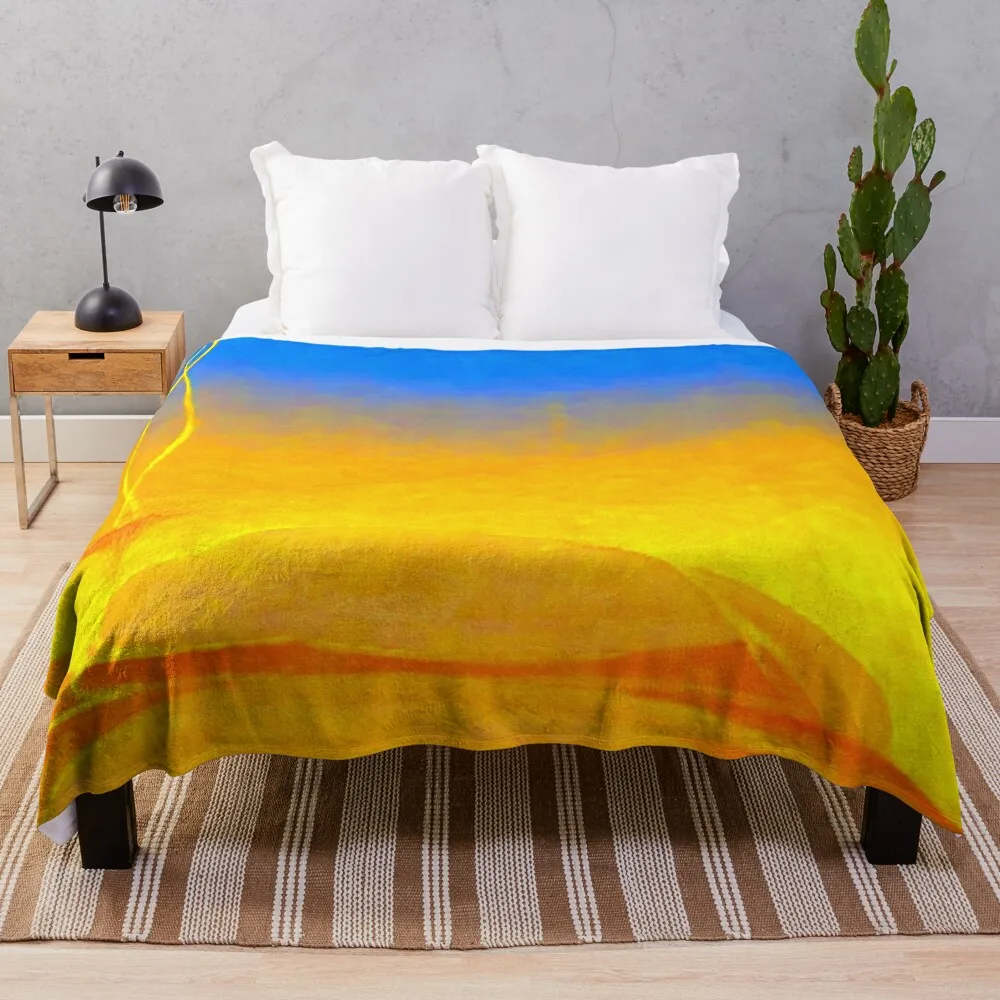 Translation - Precisionism By Agnes Lawrence Pelton Vibrante Edition Throw Blanket Winter beds Cute Blankets