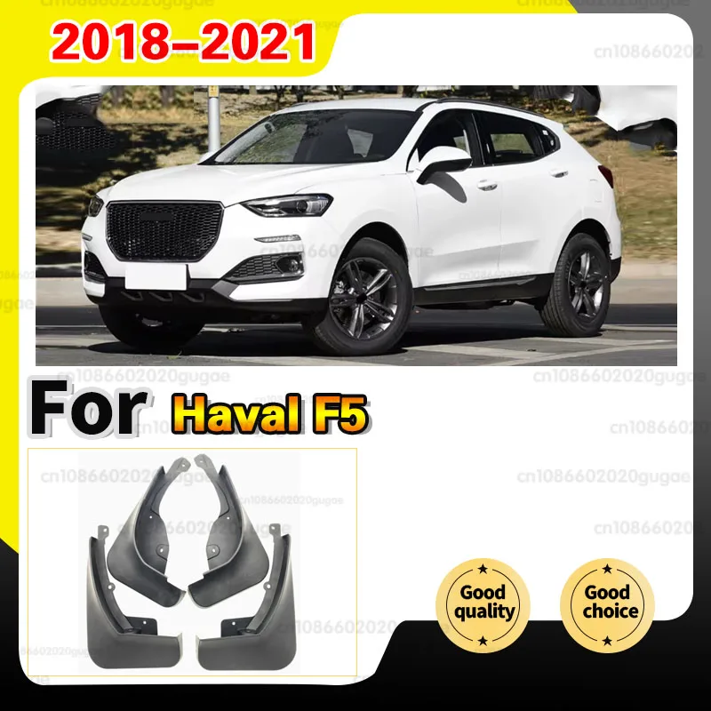 Vordere und hintere Schmutzfänger für Haval F5 2018-2021, Spritzschutz, Kotflügel, Autozubehör