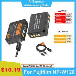 PALO USB NP-W126S NP-W126 Battery For Fujifilm Fuji X100F X-PRO1 X-PRO2 X-A1/A2/A3/A10 X-E1 X-E2 X-E2S X-E3 X-M1 X-T1/T2/T10