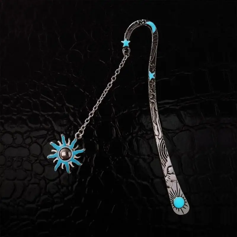 Retro Luminous Metal Bookmark Butterfly Dragonfly Bookmark Children Stationery Student Gift