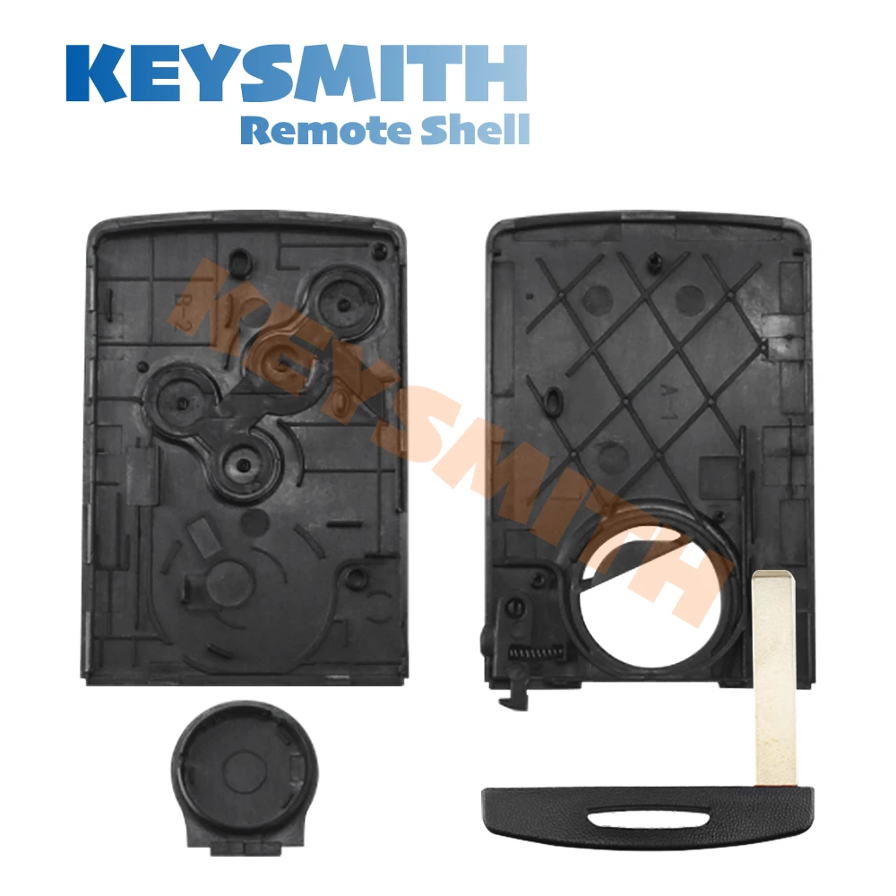 KEYSMITH Ersatz 4-Tasten Smart Key Kartenhülle für Renault Megane 3 Clio 4 Captur Laguna 3 Scenic Koleos Samsung QM5 – Detail 3