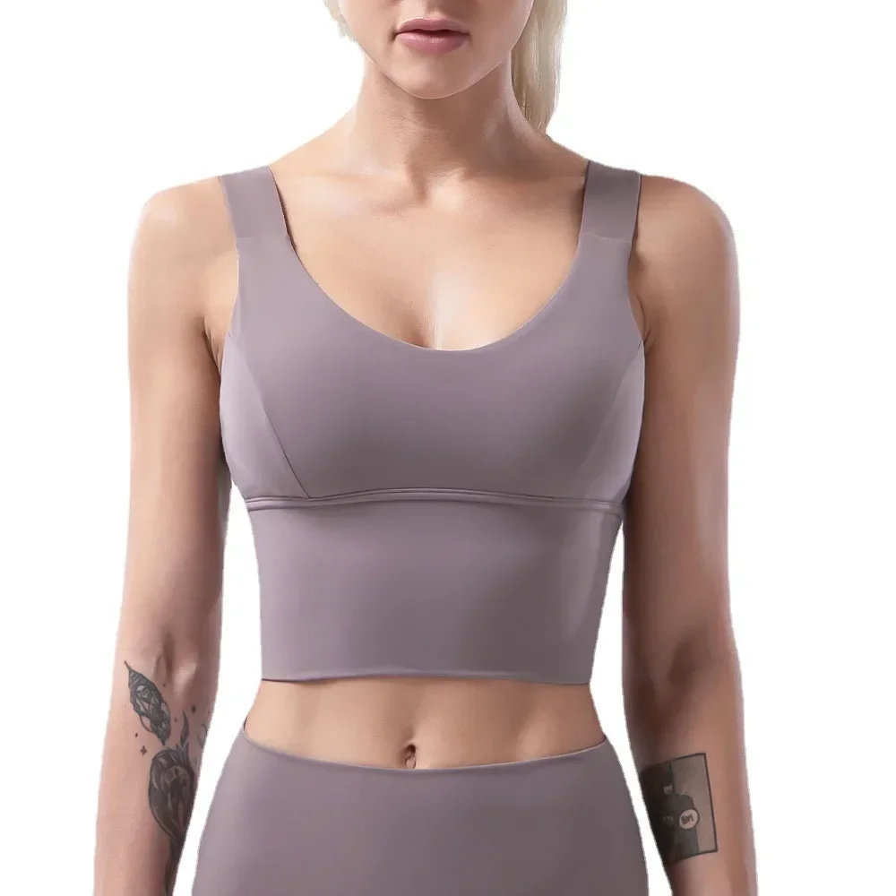 Set da yoga a sensazione nuda Set da leggings da yoga Set da fitness per donna per abbigliamento da yoga Vita alta Palestra Abbigliamento sportivo sexy Reggiseni attivi all'aperto 👚 👚