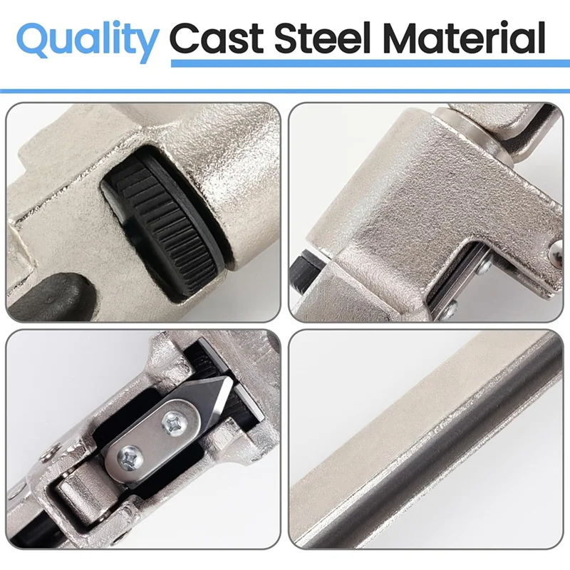 

【Must-Haves】Commercial Can Opener Heavy Duty, Manual Can Opener With Plated Steel Base For Restaurant, Food Store, Hotel, Bar Du