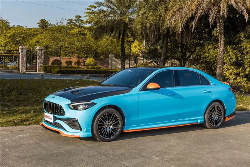 

suitable for suitable for For New Mercedes Benz C-class 2021 W206 Hood Is Modified to Replace the Carbon Fiber Mbj