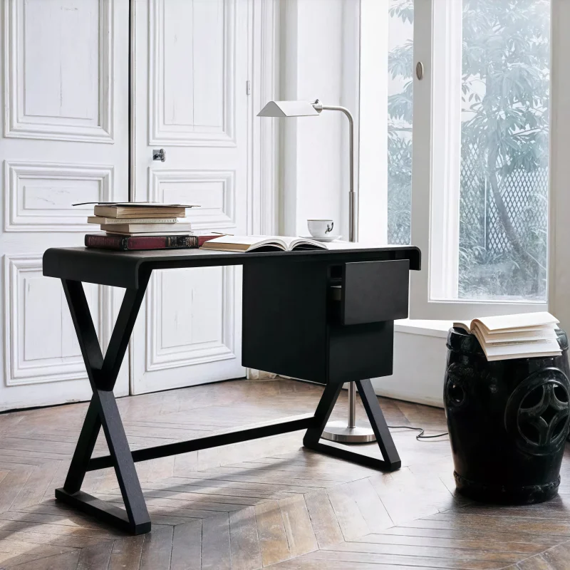 

Bedroom study writing workbench antique paint solid wood desk household computer desk