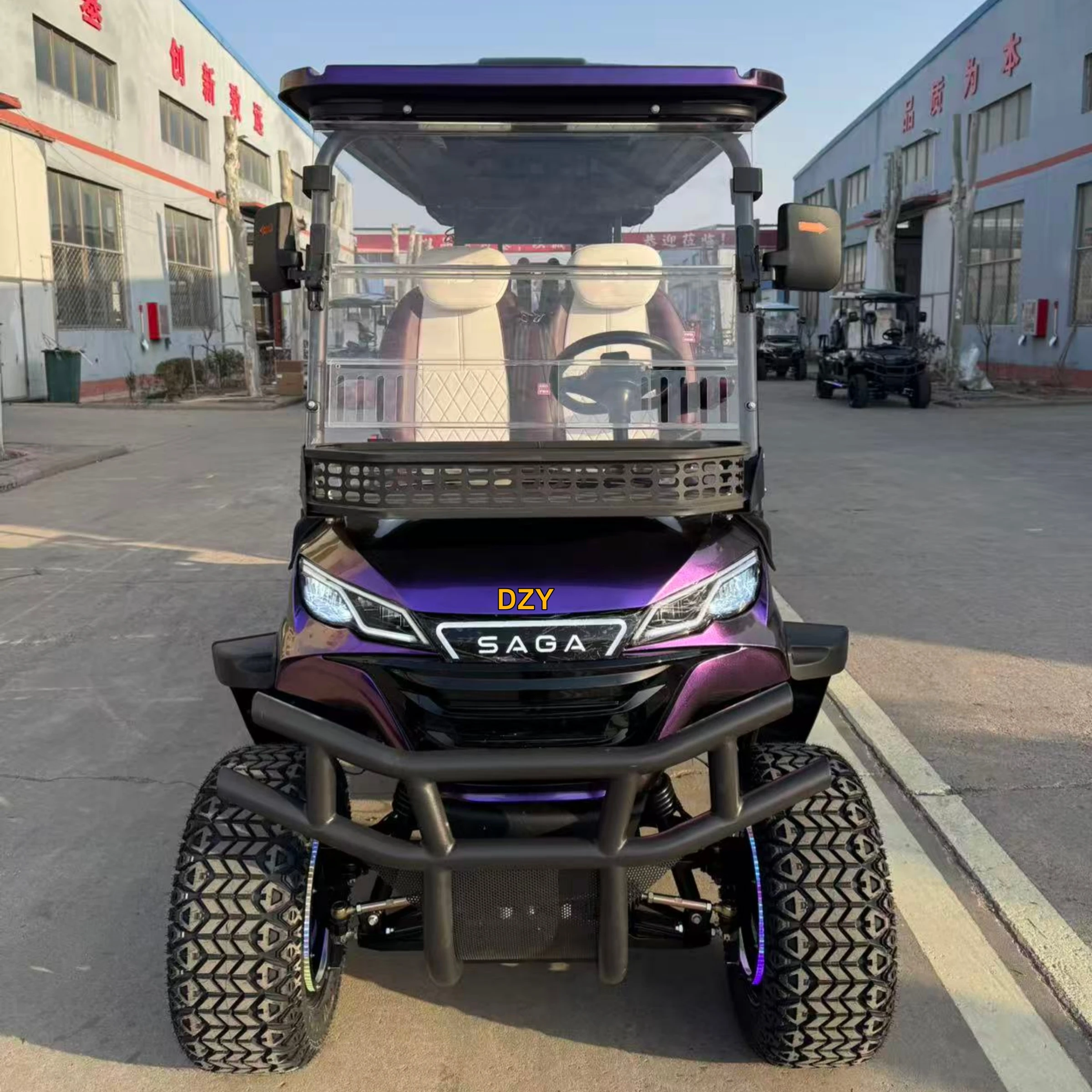 New Hot-Selling 4-Seat 48V5kw Lead-Acid Battery Golf Cart Wholesale model  golf cart electric classic car /car body cart