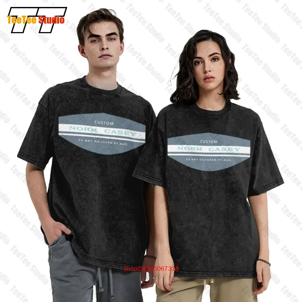 Norm Casey Surfboards Decal Australia Vintage Oversized T-Shirt O8MA