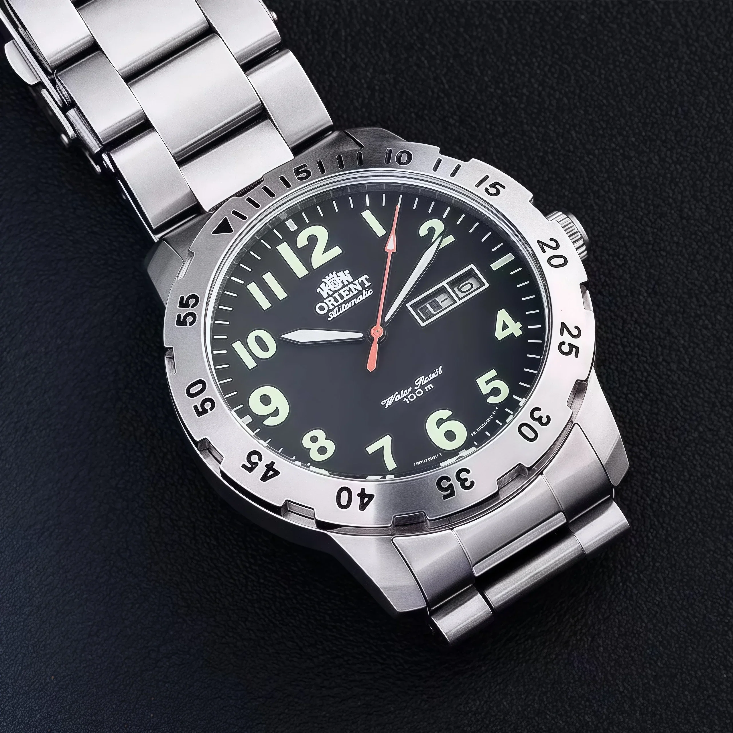 118A Store Men's Women's Automatic Universal Mechanical Watch Stainless Steel Strap Fully Functional Waterproof Orient Watch view 4