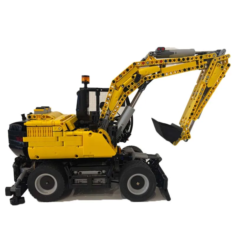 1660 STUKS Sportwagen RC Wielgraafmachine MOC Aanpasbare Modulaire Bouwblokken Eenvoudig Steentjesmodel Ontwerp DIY Jongens Festival Speelgoed Cadeau