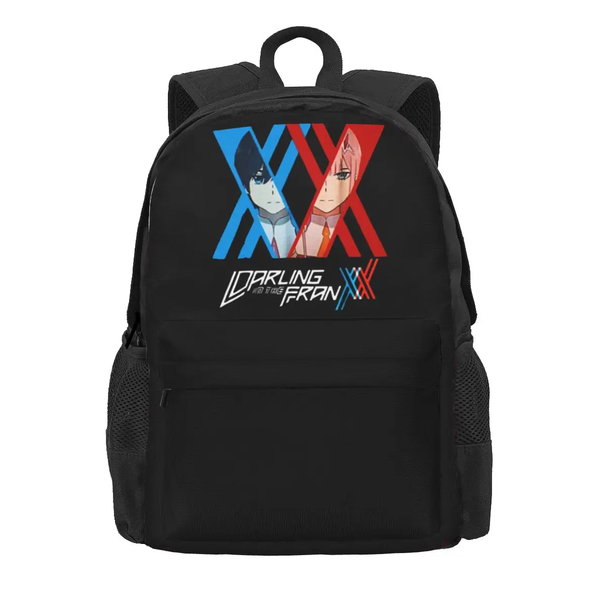 

Darling In The Franxx Zero Two Women Backpack 3D Children School Bag Girl Kawaii Computer Backpack Teenage Shoulder Bag