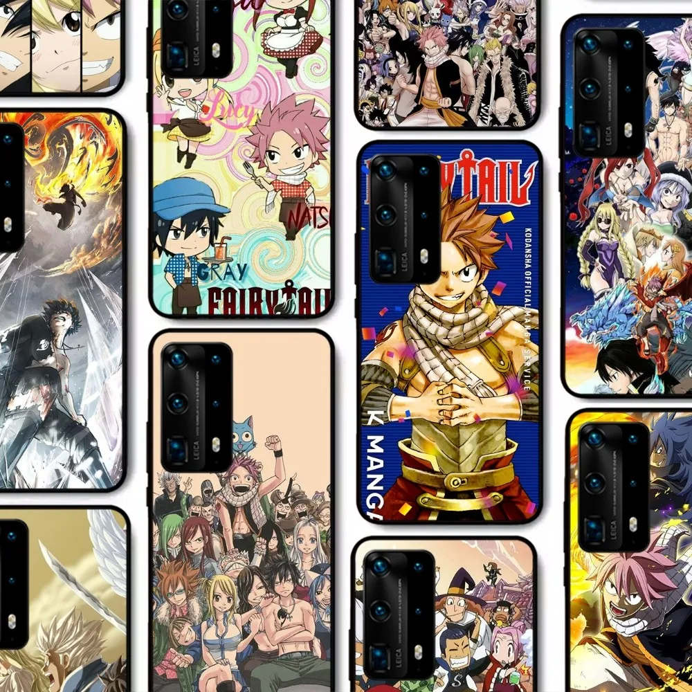 Anime Fairy Tail Phone Case For Huawei P 8 9 10 20 30 40 50 Pro Lite Psmart Honor 10 lite 70 Mate 20lite