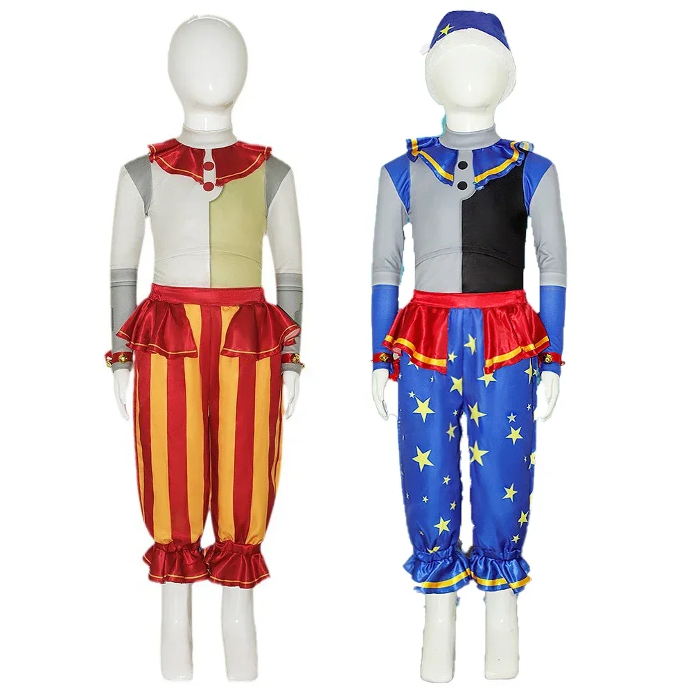 

Five Game Nights Moon Cosplay Sun Costume Bodysuit Animal Dress Up Fancy Top Pants Halloween Carnival Party Clothes