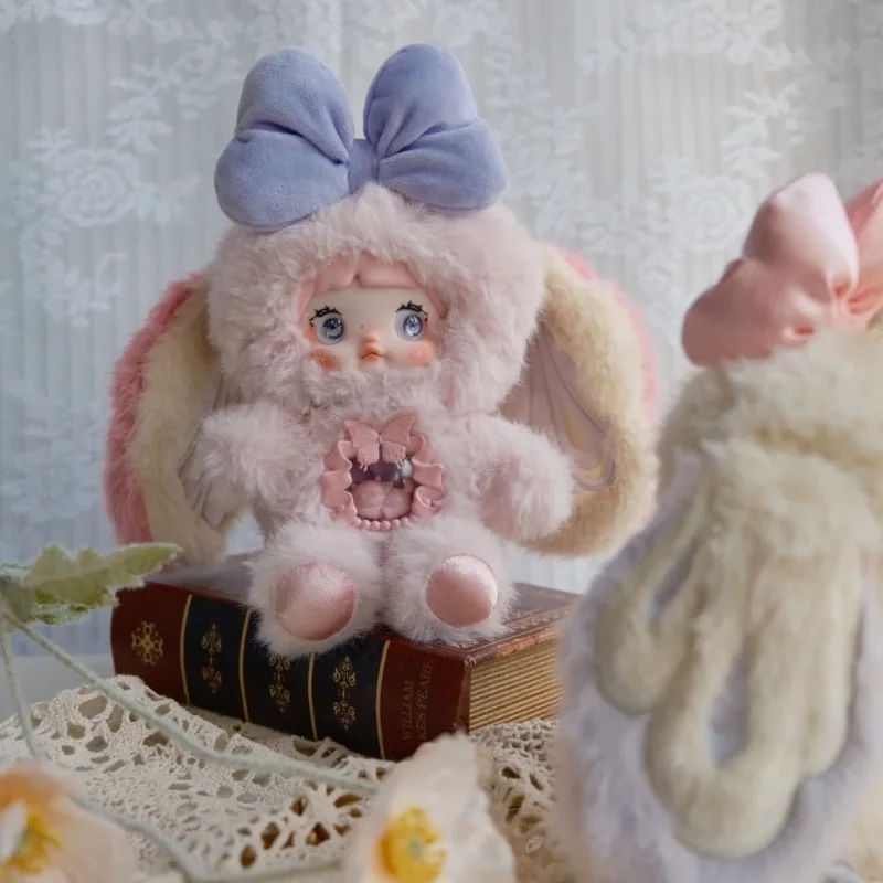 Kotak Buta Mewah Seri Dunia Fantasi Nommi V6 Asli Kotak Kejutan Boneka Kawaii Dekorasi Liontin Mode Hadiah Ulang Tahun Anak Perempuan