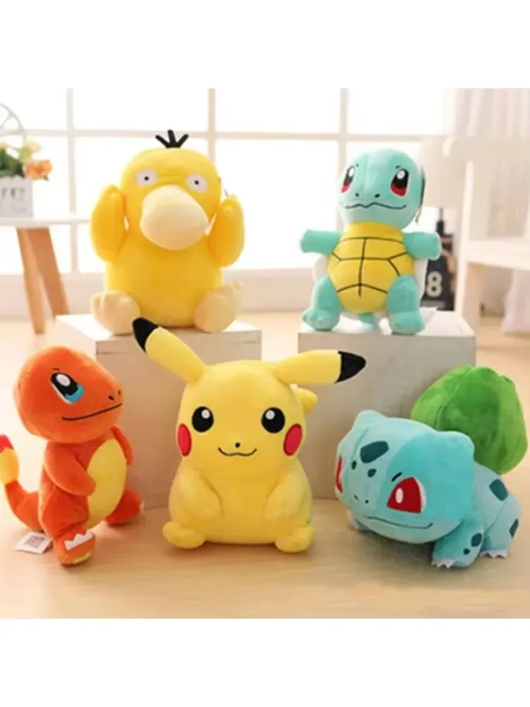 POKEMON Original Plüschtier Gengar Pikachu Plüschpuppe Weiche Kawaii Niedliche Cartoon Piplup Spielzeug für Kinder Geschenk!! – Detail 1