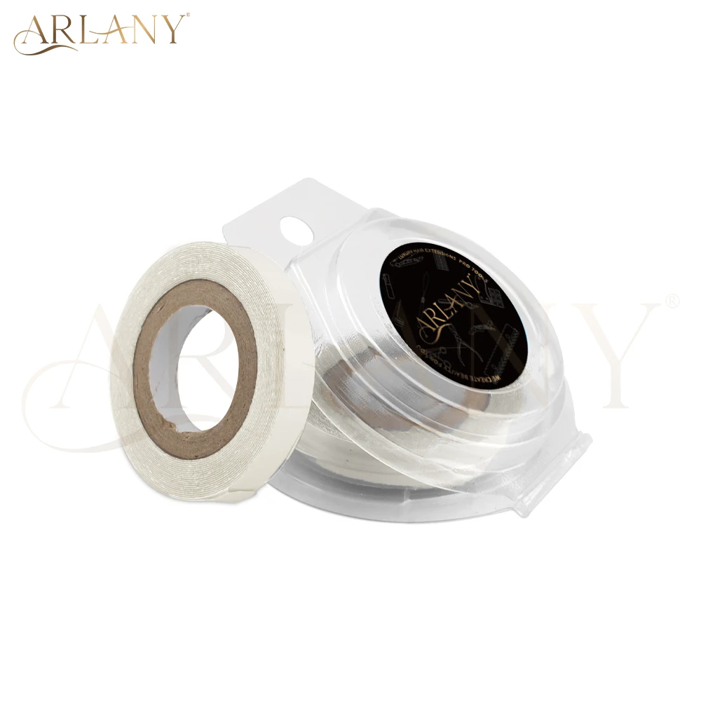ARLANY Tape in Extensions Single Sided Tape Roll for Hair Extensions 3 Yards Replacement Hair System Tape Wig Tape Strong Hold