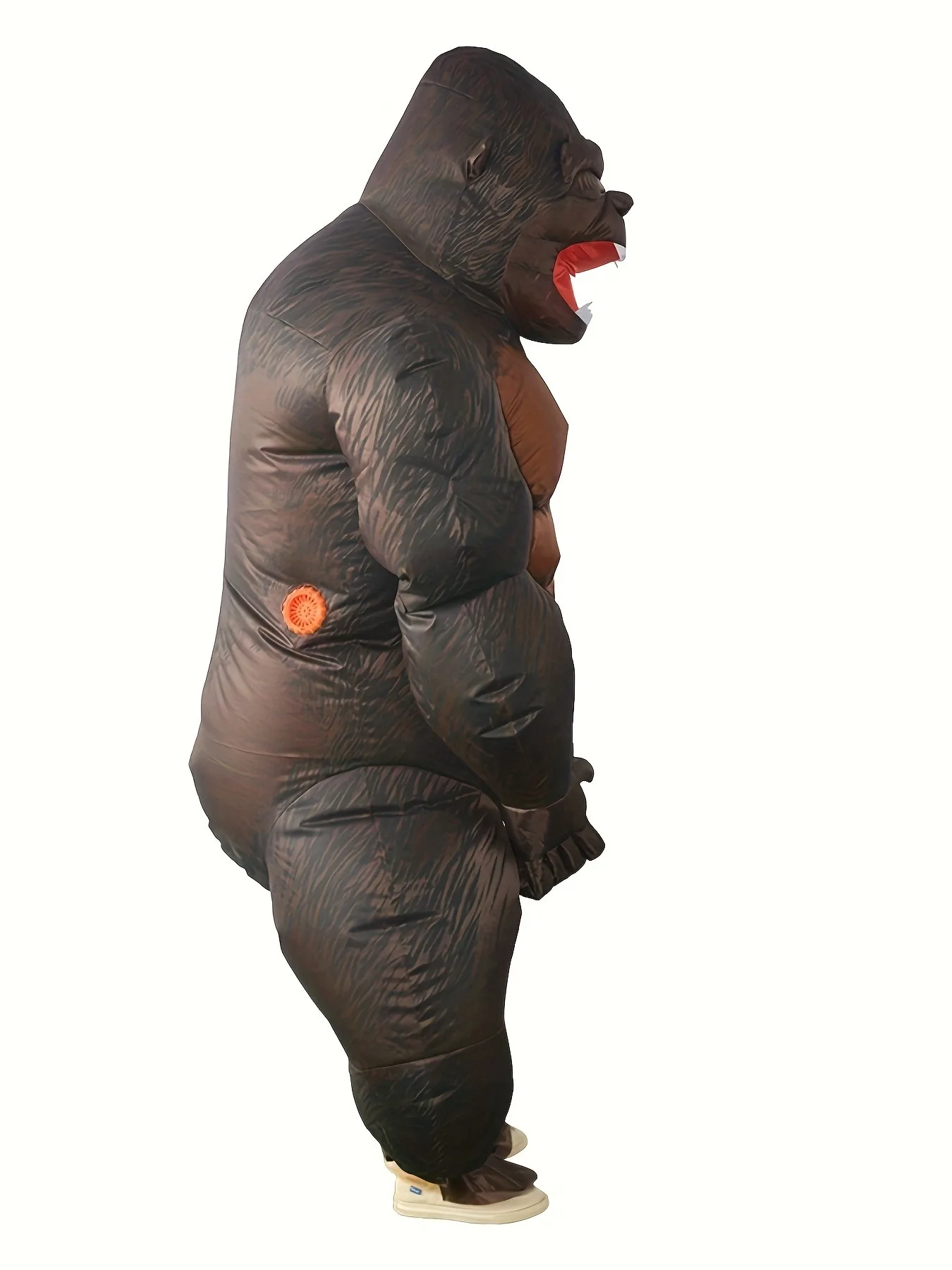 Adult Halloween costume, inflatable and blowing costume, funny gorilla costume