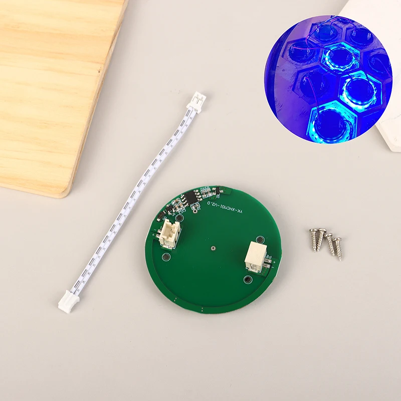 Inteligente Touch Tabela Sensor LED Luz, bobina celular, Strip Touch Sensor, Módulo de circuito com LED, DIY, Rio, DC 24V