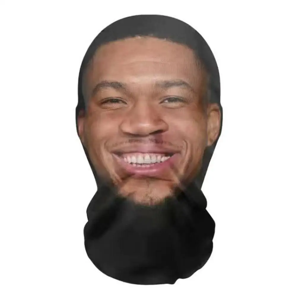 قناع وجه كامل من اللاتكس الواقعي ثلاثي الأبعاد، تمويه نابض بالحياة لأزياء الهالوين، ملحقات حفلات مضحكة للبالغين #4