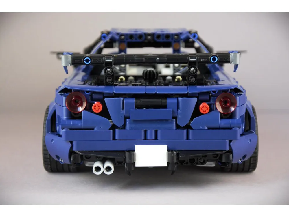 2024 MOC R34 Supercar Building Kitรุ่นรถแข่งอาคารชุดสําหรับเด็กผู้ใหญ่ของขวัญ