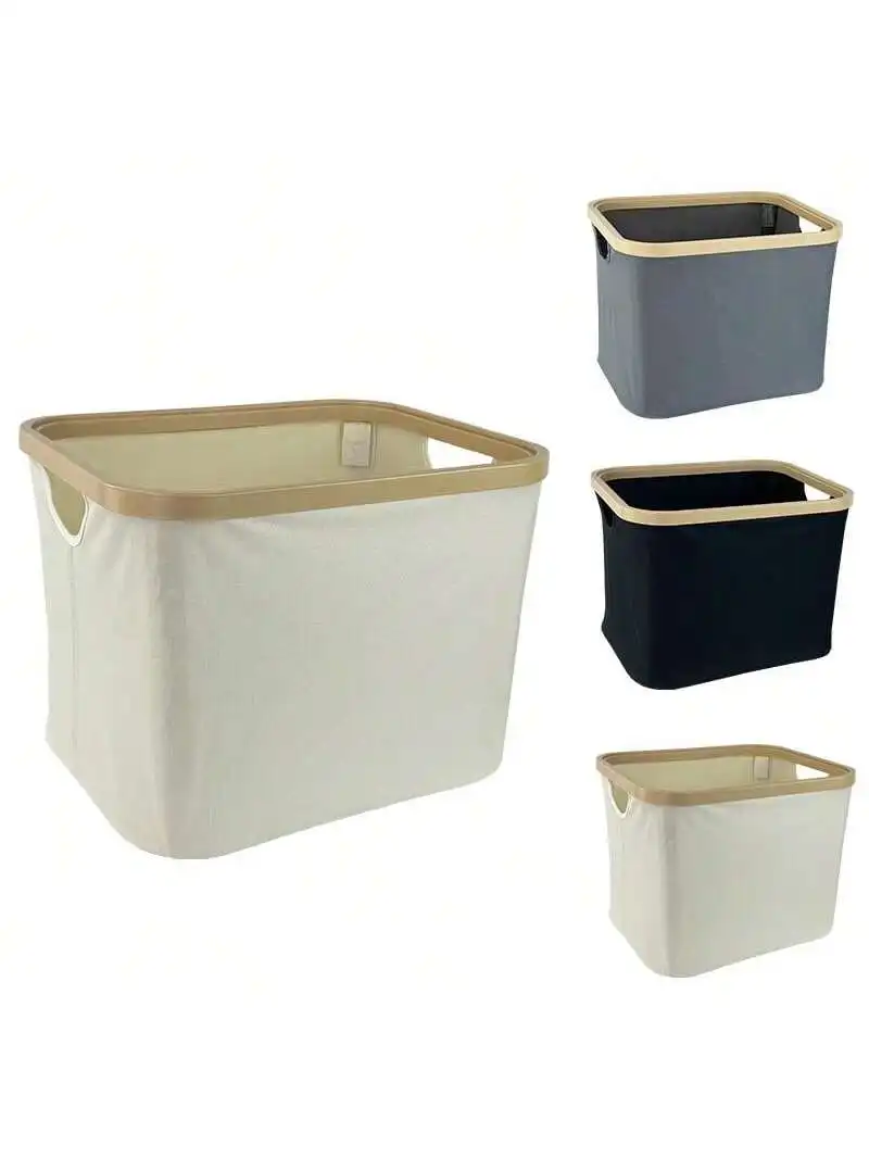 

Lidded Plastic Storage Box 2025 - 3-Color Organizer for Kitchen, Bathroom & Kids Room