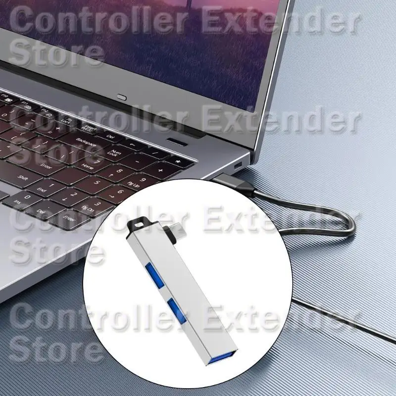 N84B USB C HUB Adapter с портом 1USB3.0 и 2USB2.0.