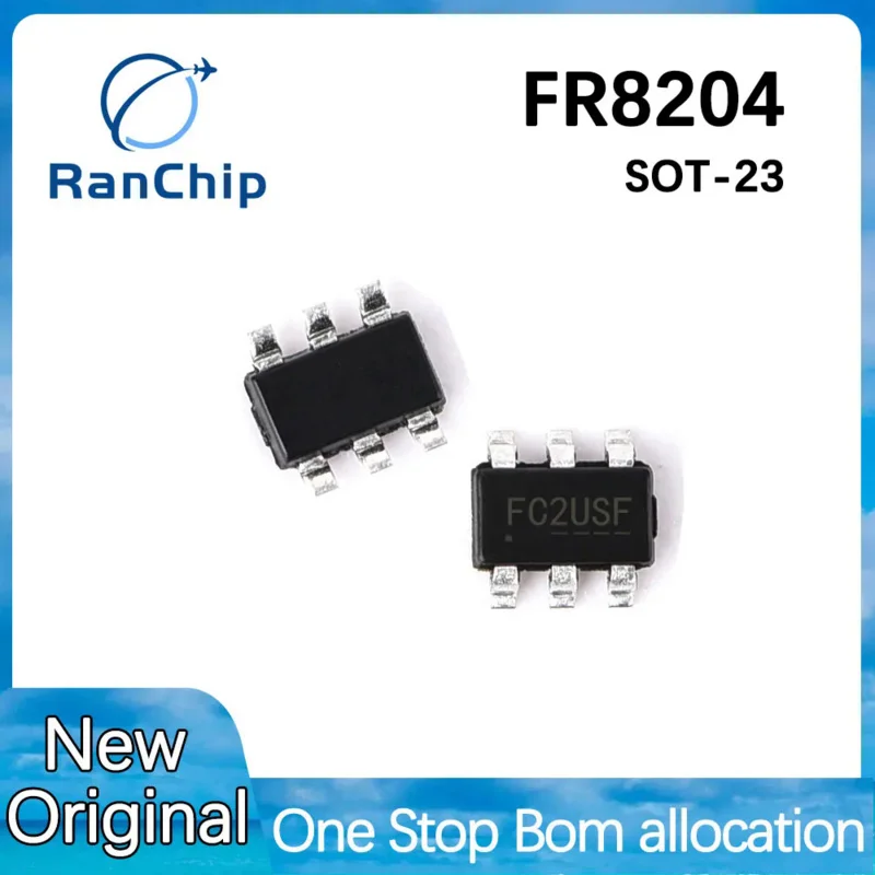 5PCS/LOT New Original  FR8204 FR8205 FR8206 FR9801 FR9885 SOT23-6 S6CTR Switch power management chip, DC - DC converter