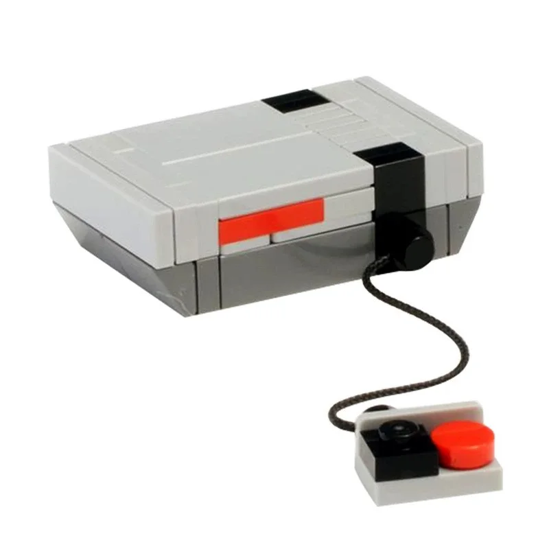 Family Electronic Game Console Model Moc Assembled Building Block Toys
