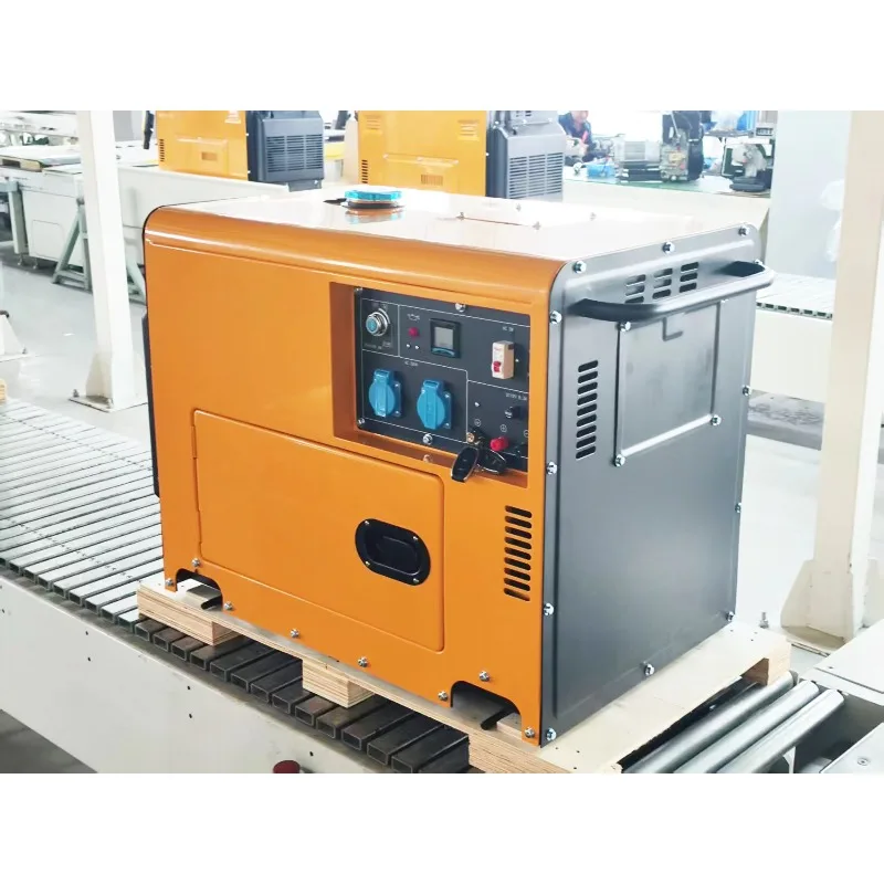 ダイセル発電機 50/60Hz周波数 AC単相出力 220V定格電圧 電気始動 5KVA