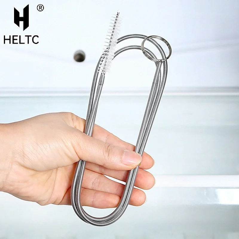 

Щетка для чистки щелей с твердой щетиной Щетка для чистки дренажного драга 150 см