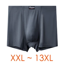 3 pz/lotto 13XL Uomini di Grandi Dimensioni Boxer Più Il Formato Mutandine Mutande Biancheria Intima Uomo Mutande 8XL 9XL 10XL Boxer Pantie Shorts