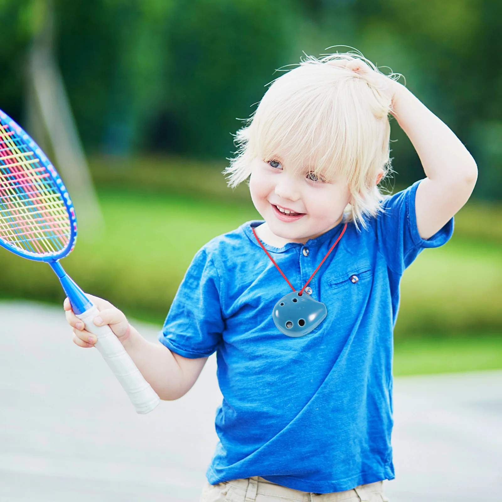 

2Pcs Ceramic Ocarina 6 Hole Alto C Mini Flute Music Instrument Perfect for Beginners Gift Ocarina Flute Music Instrument