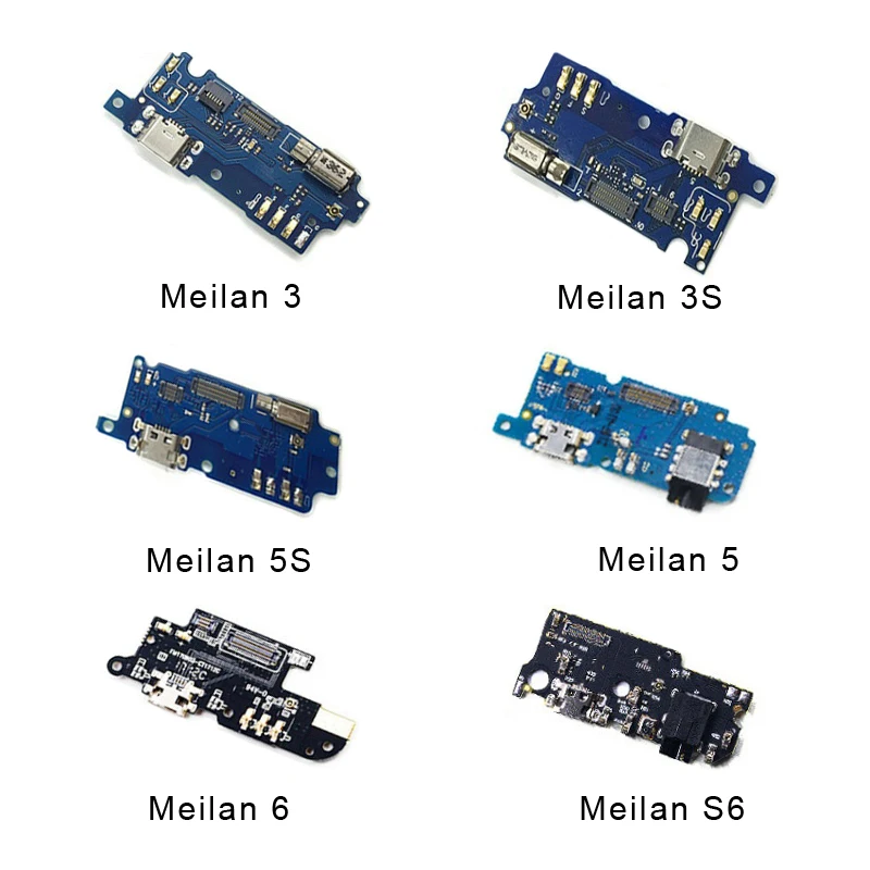 USB Charger Dock Connector For Meizu Meilan 3 3S 5 5S 6 S6 Flex Cable Charging Port With Jack