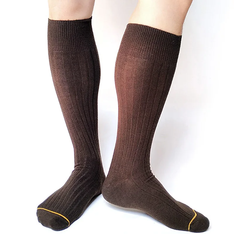 

Men's Sexy Formal Cotton Dress Socks Thick Winter Good Quality Stockings Gay Male Hose