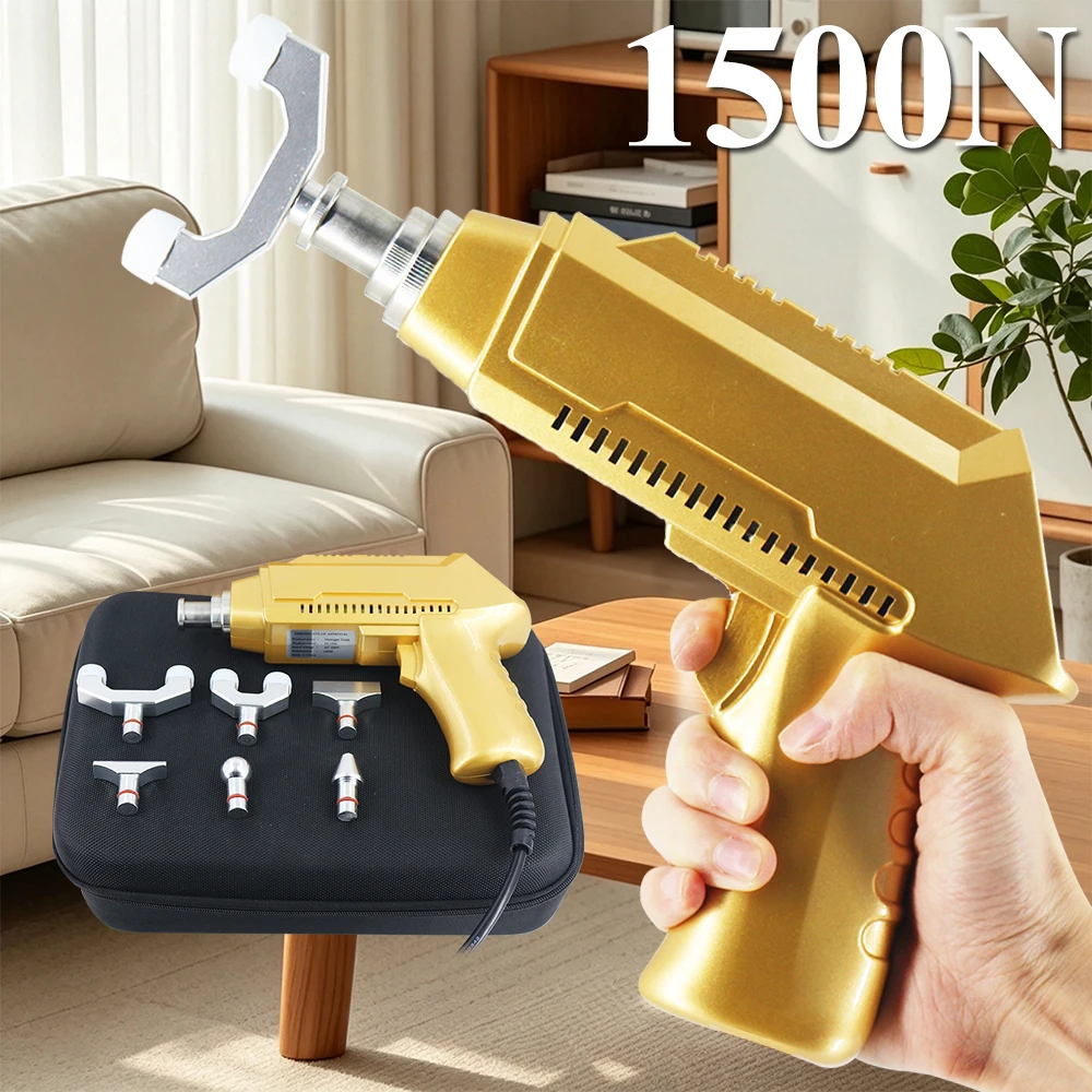 1500N Electric Correction Gun Chiropractic Adjusting Tool Adjustable Intensity Spine Corrector Body Relaxation Spinal Massager