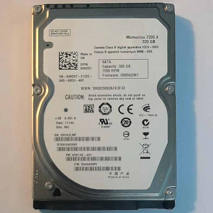 for Seagate ST9320423AS 320G Laptop hard drive
