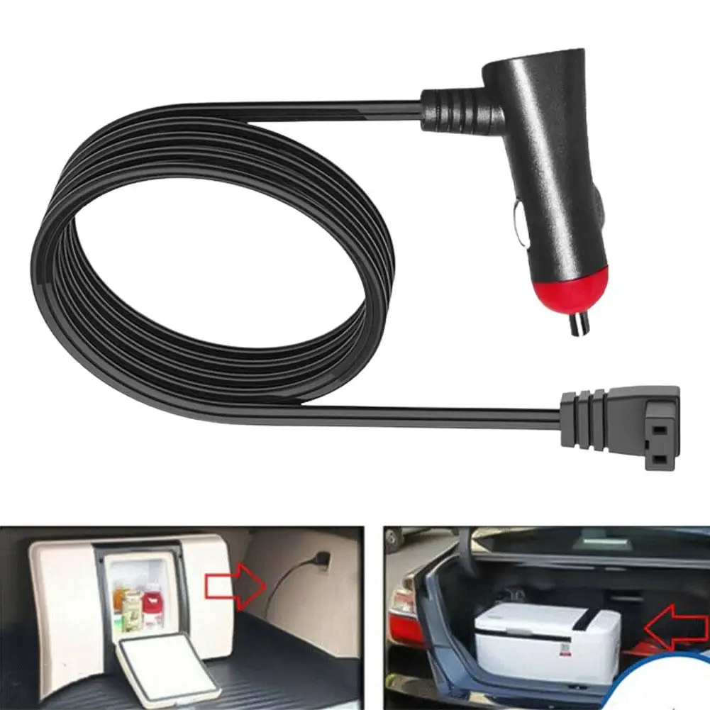 2/3/4M For Car Refrigerator Fridge Plug Warmer Extension Power Cable Car Fridge Cigarette Cable Cooler Charging Replacement Line