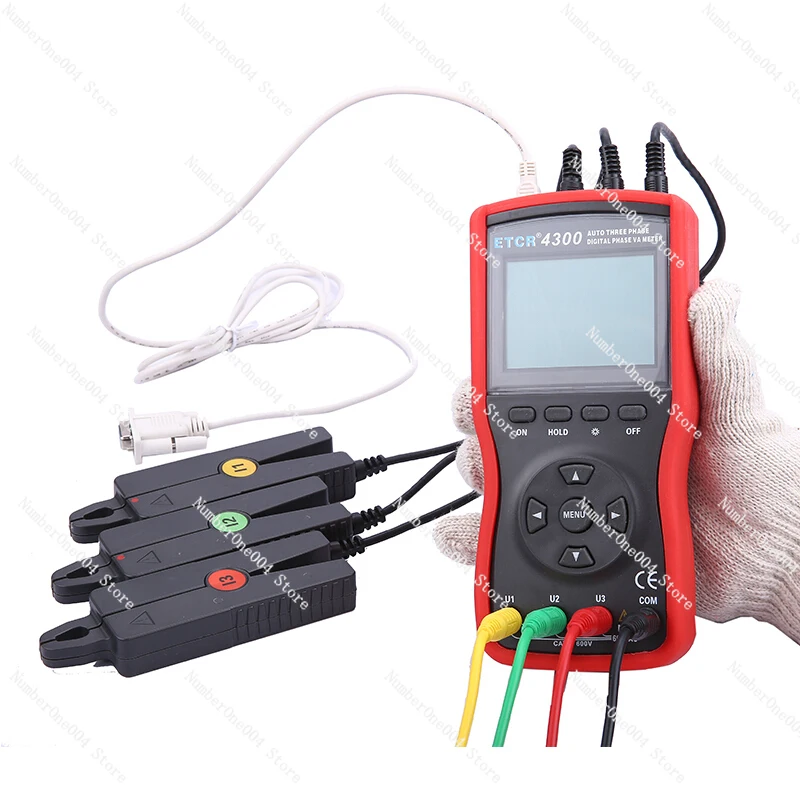 Etcr4000/Etcr4300 Double Clamp Digital Phase Volt Ammerter 4320 Three-Phase Phase Phase Volt Ammerter