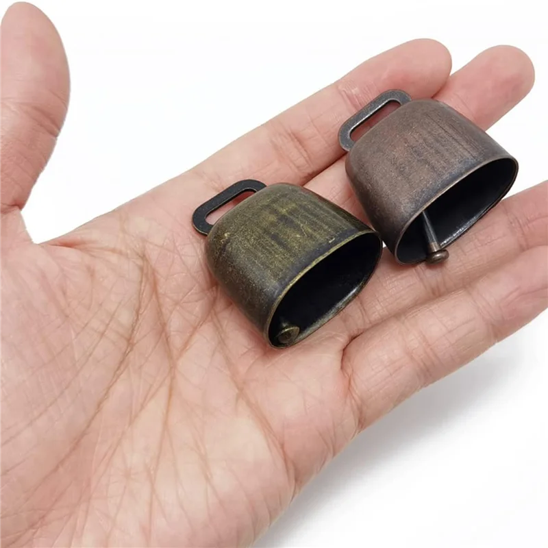 A29Z-18PCS campanas de cobre para pastoreo de ovejas y caballos de vaca, campanas de latón pequeñas, campanas Retro, campanas de vaca, fabricante de ruido