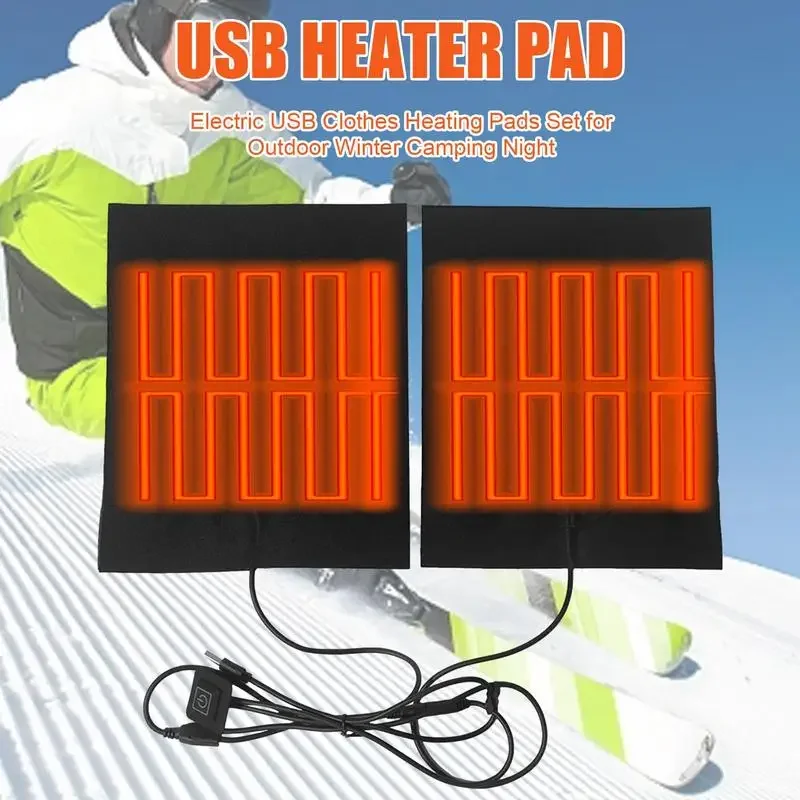 

Электрическая подушка сиденья с подогревом, нагревательный коврик, термоподушка для сиденья, моющаяся USB, водонепроницаемая, 3-температурная термоподушка для холодной погоды