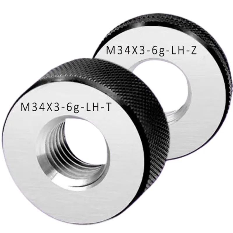 Left Hand External Thread Gauge Ring Gauge M14 M15 M16 M17 M18-M22 6g Screw Thread Gauges GO NOGO