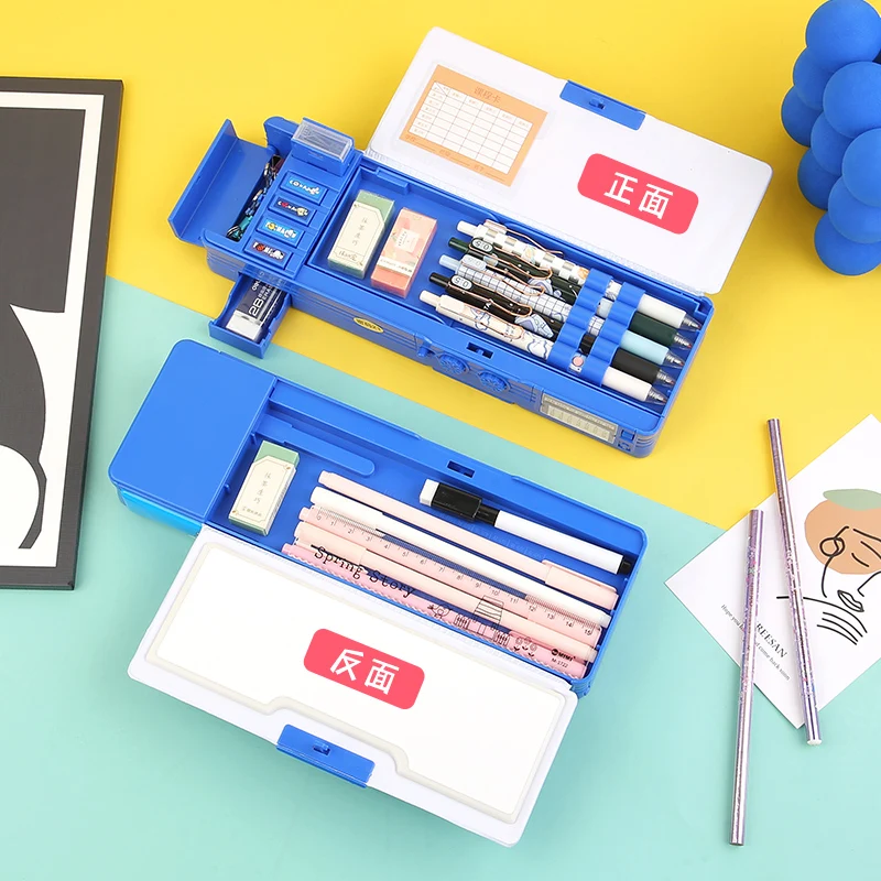 Neue Heiße Schreibwaren Box Kuromi Melody Schreibwaren Box Passwort Lock Multi Funktionale Große Kapazität Bleistift Box Kinder Geschenke