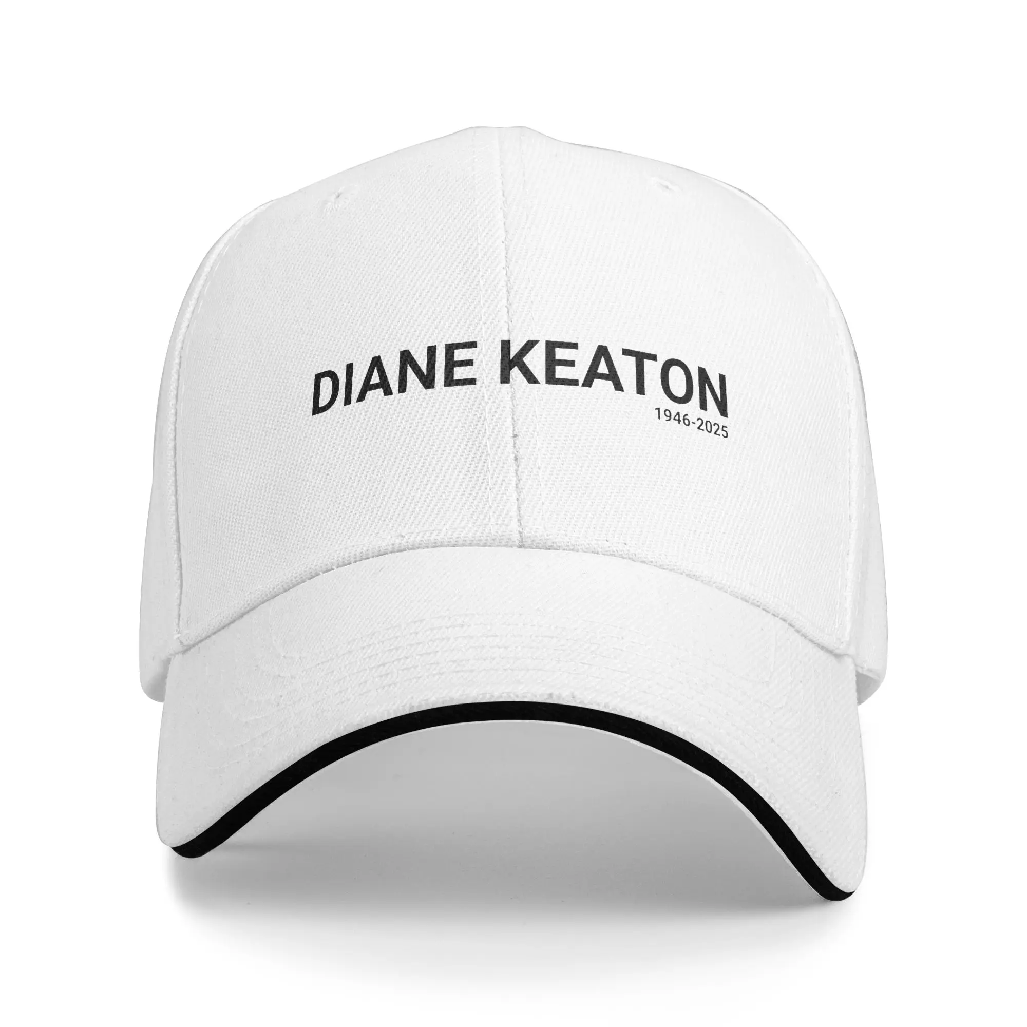 Gorra de Béisbol Estilo Y2K Retro de Diane Keaton 1946 A 2025 para Sol y Verano, Gorra de Camionero para Hombres Adultos, Gorras para Correr