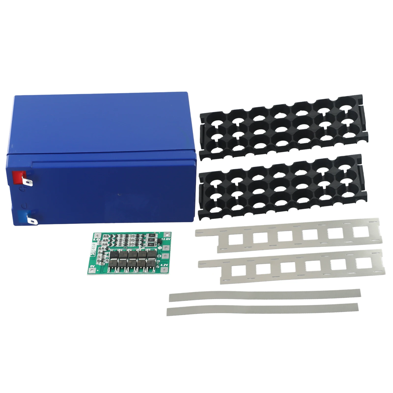 12V 7Ah Batterie Box Halter Für 18650 Batterie 3*7 Nickel Mit ABS Lagerung Box Teil Mit PCB Board DIY Batterie Pack Organizer